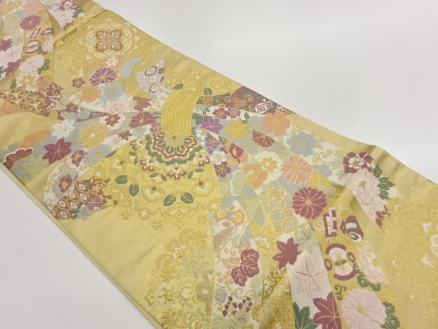 JAPANESE FUKURO OBI / WOVEN NOSHI PATTERN